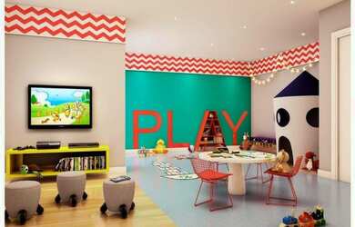 Imagem 2: UNO Tatuapé. Piscina, Churrasqueira, Varandae43m² de Área