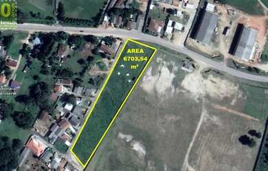 Imagem: O terreno possui 6704m² de Área e está localizado em Campo