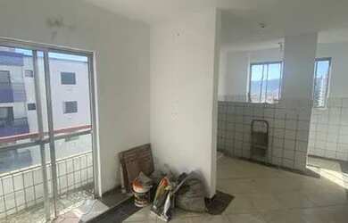 Imagem: O apartamento possui 1 Dormitório, 1 Banheiro, 1 Vaga na garagem