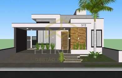 Imagem: A casa em condomínio possui 4 Dormitórios, 1 Banheiro, 4 Vagas