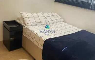 Imagem 5: Studio 26 m² - Ambiente de Cozinha, Dormitório e Sala - Bras