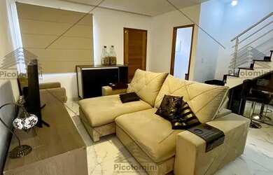 Imagem: A casa em condomínio possui 3 Dormitórios, 3 Banheiros, 2