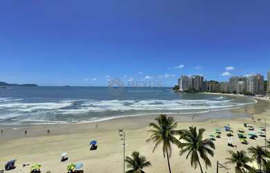 Imagem 5: Apartamento alto padrão reformado frente mar com varanda e lazer na Praia...