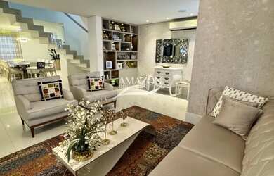 Imagem: A casa em condomínio possui 3 Dormitórios, 5 Banheiros, 4