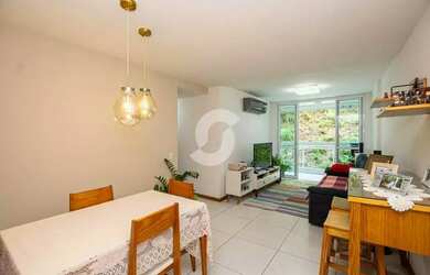 Imagem: O apartamento possui 2 Dormitórios, 2 Banheiros, 1 Vaga na