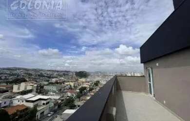 Imagem: O apartamento na cobertura possui 2 Dormitórios, 2 Banheiros