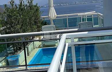 Imagem: O apartamento na cobertura possui 3 Dormitórios, 4 Banheiros