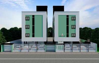 Imagem: O apartamento possui 2 Dormitórios, 2 Banheiros, 1 Vaga na