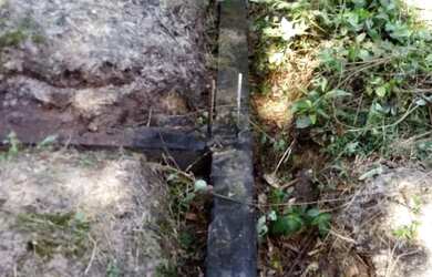 Imagem 8: Terreno casa iniciada Iguape