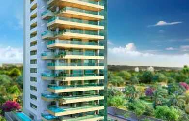 Imagem: O apartamento possui 5 Dormitórios, 5 Banheiros, 4 Vagas na