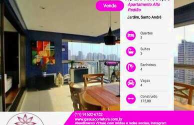 Imagem: O apartamento possui 3 Dormitórios, 4 Banheiros, 3 Vagas na