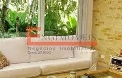 Imagem: A casa em condomínio possui 4 Dormitórios, 4 Banheiros, 3