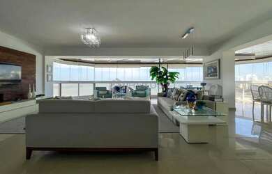 Imagem 3: Cobertura frente mar com vista mar, churrasqueira e piscina na Praia das...