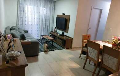 Imagem: O apartamento possui 3 Dormitórios, 2 Banheiros, 2 Vagas na