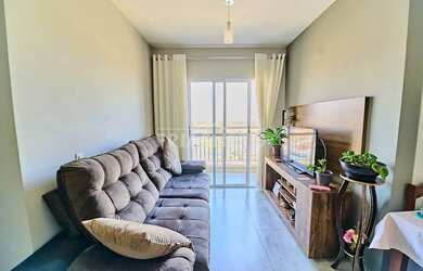 Imagem: O apartamento possui 2 Dormitórios, 2 Banheiros, 1 Vaga na