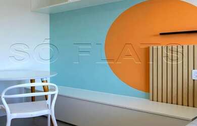 Imagem 8: Residencial Houx Pinheiros, studio disponível para locação com 27m² e 1 dormitório