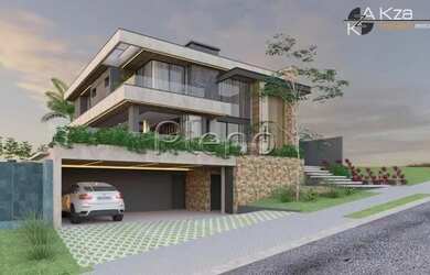 Imagem: A casa em condomínio possui 4 Dormitórios, 5 Banheiros, 1