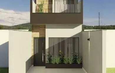 Imagem: A casa possui 3 Dormitórios, 2 Banheiros, 1 Vaga na garagem