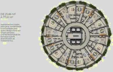 Imagem 3: Apartamento de 02 dormitorios mobiliado pronto para morar em Bento Gonçalves