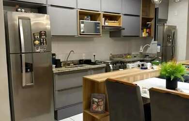 Imagem: O apartamento possui 2 Dormitórios, 2 Banheiros, 1 Vaga na