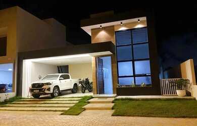 Imagem: A casa em condomínio possui 3 Dormitórios, 2 Banheiros, 3