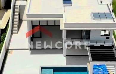 Imagem: A casa em condomínio possui 4 Dormitórios, 5 Banheiros, 4