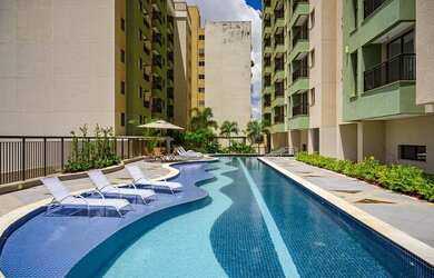 Imagem: O apartamento possui 2 Dormitórios, 2 Banheiros, 1 Vaga na