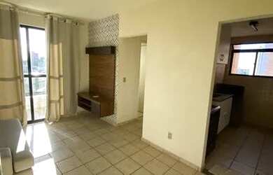 Imagem: O apartamento possui 1 Dormitório, 1 Banheiro, 1 Vaga na garagem