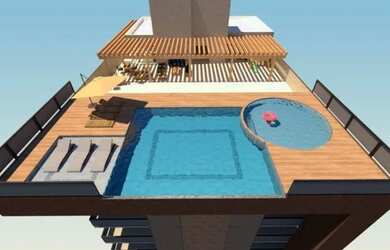 Imagem 4: Loft no balneário Perequê - Porto Belo a 350m da praia