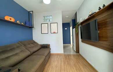 Imagem: O apartamento possui 2 Dormitórios, 1 Banheiro, 55m² de Área