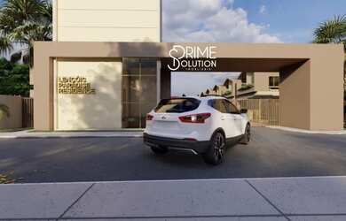 Imagem: A casa em condomínio possui 4 Dormitórios, 4 Banheiros e 2