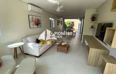 Imagem: A casa em condomínio possui 4 Dormitórios, 4 Banheiros, 2