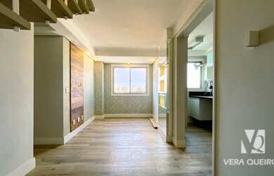 Imagem: O apartamento na cobertura possui 3 Dormitórios, 2 Banheiros