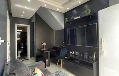 Imagem: A casa em condomínio possui 2 Dormitórios, 1 Banheiro, 51m²