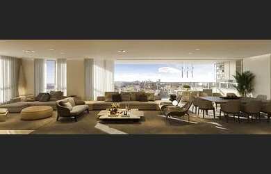 Imagem: O apartamento possui 4 Dormitórios, 5 Banheiros, 5 Vagas na