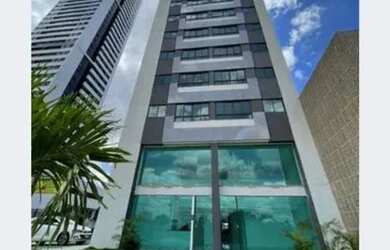 Imagem: O apartamento possui 1 Dormitório, 1 Banheiro, 2 Vagas na garagem