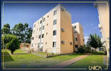 Imagem: O apartamento possui 2 Dormitórios, 1 Banheiro, 1 Vaga na garagem