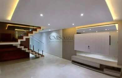 Imagem: A casa possui 3 Dormitórios, 3 Banheiros, 3 Vagas na garagem