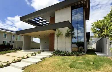 Imagem: A casa em condomínio possui 3 Dormitórios, 5 Banheiros, 4