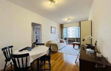 Imagem: O apartamento possui 1 Dormitório, 1 Banheiro, 60m² de Área