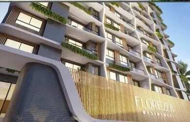 Imagem: O apartamento possui 1 Dormitório, 1 Banheiro, 1 Vaga na garagem