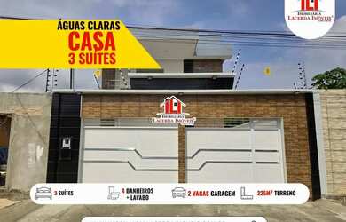 Imagem: A casa possui 3 Dormitórios, 1 Banheiro, 2 Vagas na garagem