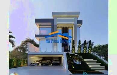 Imagem: A casa em condomínio possui 4 Dormitórios, 5 Banheiros, 5