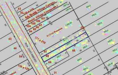 Imagem: O terreno possui 250m² de Área e está localizado em Campestre