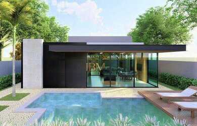 Imagem: A casa em condomínio possui 3 Dormitórios, 5 Banheiros, 4