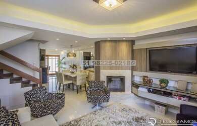 Imagem: A casa em condomínio possui 3 Dormitórios, 3 Banheiros, 2