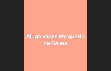 Imagem: O quarto possui Imóvel mobiliado e está localizado em Gávea