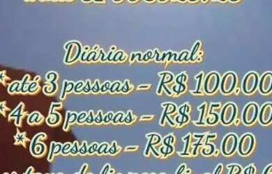 Imagem: A pousada chalé possui 1 Dormitório e 1 Vaga na garagem e