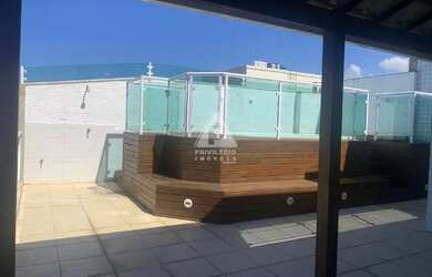 Imagem: O apartamento na cobertura possui 3 Dormitórios, 4 Banheiros