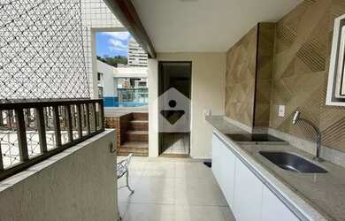 Imagem: O apartamento na cobertura possui 4 Dormitórios, 2 Banheiros